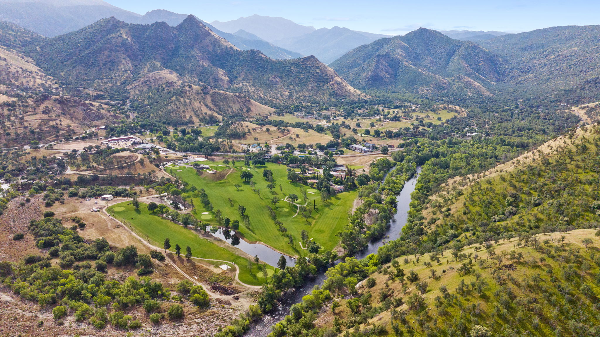 Three Rivers Golf Course Aerial